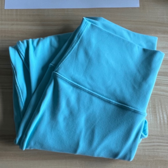 Lululemon Align High-Rise Pant 28" in Cyan Blue size 8 - Picture 5 of 6